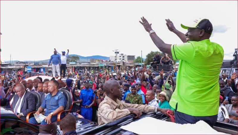 Trans Nzoia governor George Natembeya has not been attending the political rallies organised by former deputy president Rigathi Gachagua.